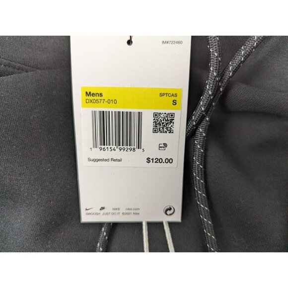 Nike Tech Fleece Swoosh Graphic Logo Pullover Hoodie Black Men's Size Small NWT - Picture 6 of 6